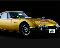 国産名車　1967年　トヨタ　2000GT