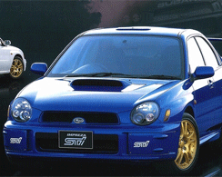 国産名車　2000年　インプレッサSTI