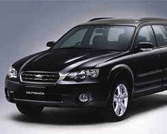 国産名車　2003年　スバル レガシィ アウトバック