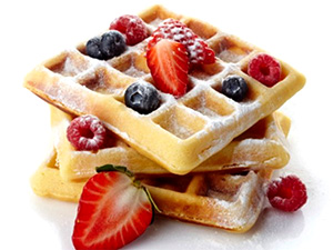 ワッフルパンケーキ