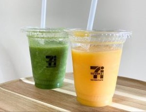 お店で作るスムージー