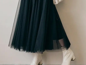 チュールスカート