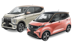 2022年 サクラ(日産)、eKクロス EV(三菱)